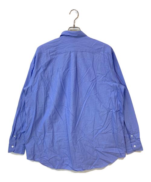 COMOLI（コモリ）COMOLI (コモリ) コモリシャツ ブルー サイズ:4の古着・服飾アイテム