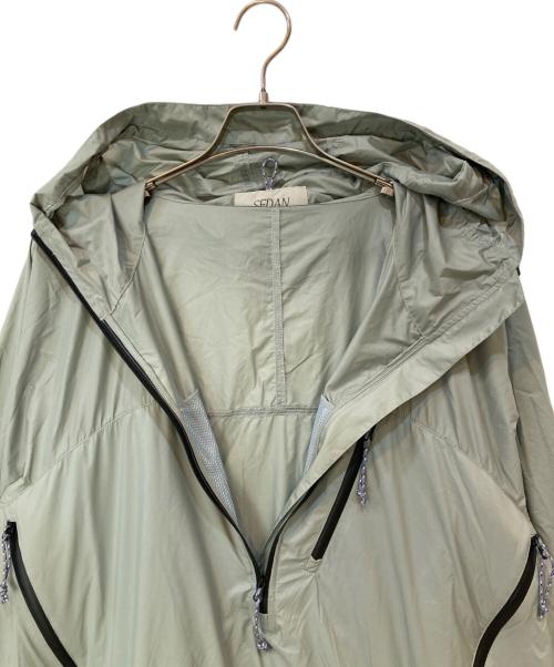 SEDAN ALL-PURPOSE（セダンオールパーパス）SEDAN ALL-PURPOSE (セダンオールパーパス) SUPER LIGHT ANORAK グレー サイズ:XLの古着・服飾アイテム