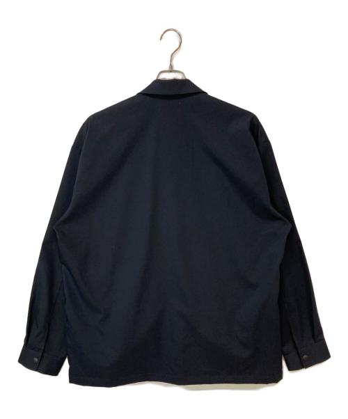 WWS（ダブリューダブリューエス）WWS (ダブリューダブリューエス) シャツブルゾン ブラック サイズ:3Lの古着・服飾アイテム