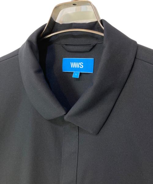 WWS（ダブリューダブリューエス）WWS (ダブリューダブリューエス) シャツブルゾン ブラック サイズ:3Lの古着・服飾アイテム