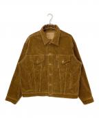 UNUSEDアンユーズド）の古着「Corduroy Jacket」｜ブラウン