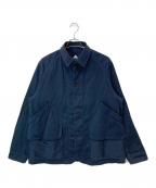 THE CORONA UTILITYコロナユーティリティ）の古着「GAME JACKET LIGHT DOBBY TWILL」｜ネイビー