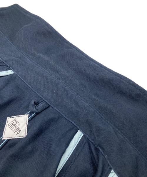THE CORONA UTILITY（コロナユーティリティ）THE CORONA UTILITY (コロナユーティリティ) GAME JACKET LIGHT DOBBY TWILL ネイビー サイズ:XLの古着・服飾アイテム