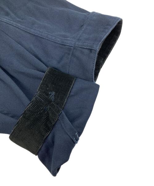 THE CORONA UTILITY（コロナユーティリティ）THE CORONA UTILITY (コロナユーティリティ) GAME JACKET LIGHT DOBBY TWILL ネイビー サイズ:XLの古着・服飾アイテム