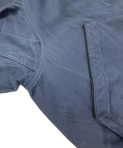 THE CORONA UTILITY（コロナユーティリティ）THE CORONA UTILITY (コロナユーティリティ) GAME JACKET LIGHT DOBBY TWILL ネイビー サイズ:XLの古着・服飾アイテム