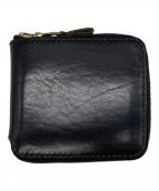 Tochcaトーチカ）の古着「ラウンドファスナー 2つ折り財布」｜ブラック