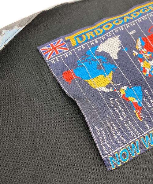 TURBOGADGET（ターボガジェット）TURBOGADGET (ターボガジェット) THE DOORS プリントベスト ブラック サイズ:Lの古着・服飾アイテム