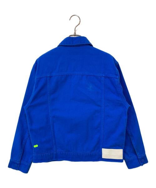 adidas（アディダス）adidas (アディダス) 3Sジャケット ブルー サイズ:XSの古着・服飾アイテム