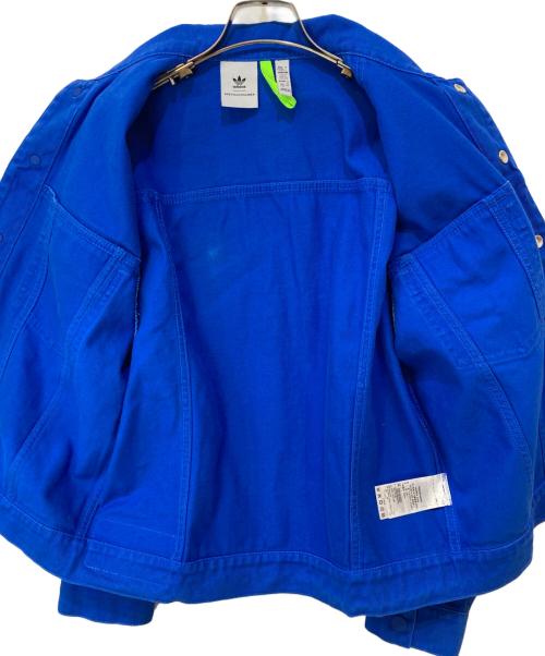 adidas（アディダス）adidas (アディダス) 3Sジャケット ブルー サイズ:XSの古着・服飾アイテム