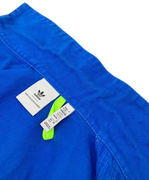 adidas（アディダス）adidas (アディダス) 3Sジャケット ブルー サイズ:XSの古着・服飾アイテム