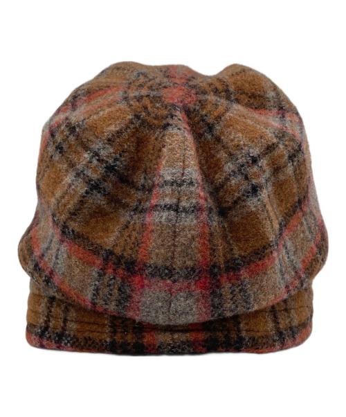 Vivienne Westwood（ヴィヴィアンウエストウッド）Vivienne Westwood (ヴィヴィアンウエストウッド) ウールクロシェハット ブラウン サイズ:Mの古着・服飾アイテム