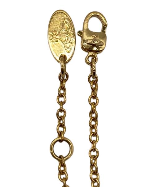 Vivienne Westwood（ヴィヴィアンウエストウッド）Vivienne Westwood (ヴィヴィアンウエストウッド) ミニバスレリーフブレスレット ゴールドカラー サイズ:-の古着・服飾アイテム