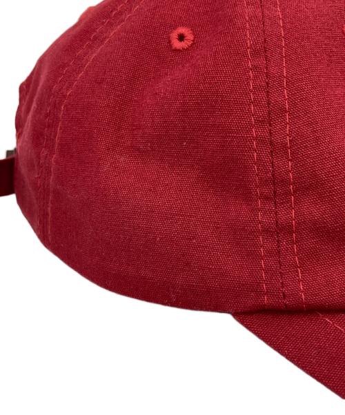 PALACE（パレス）PALACE (パレス) CANVAS P6-PANEL Pロゴベースボールキャップ レッド サイズ:-の古着・服飾アイテム