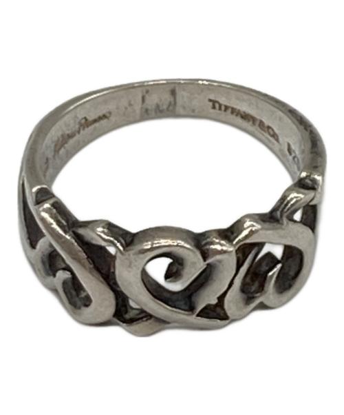 TIFFANY & Co.（ティファニー アンド コー）Tiffany & Co. (ティファニー) トリプルラビングハートリング シルバーカラー サイズ:-の古着・服飾アイテム