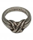 TIFFANY & Co.ティファニー アンド コー）の古着「シグネチャークロスリング」｜シルバー