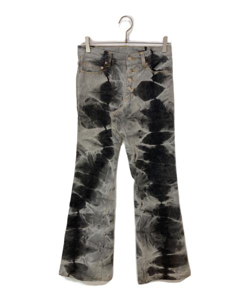 TORNADO MART（トルネードマート）TORNADO MART (トルネードマート) タイダイブーツカットデニムパンツ インディゴ サイズ:Sの古着・服飾アイテム