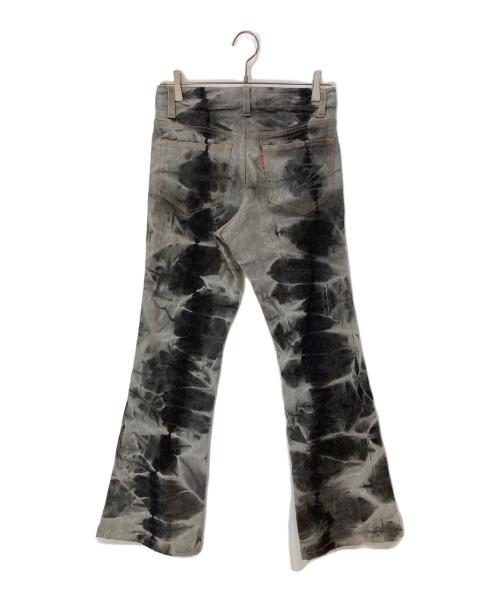 TORNADO MART（トルネードマート）TORNADO MART (トルネードマート) タイダイブーツカットデニムパンツ インディゴ サイズ:Sの古着・服飾アイテム
