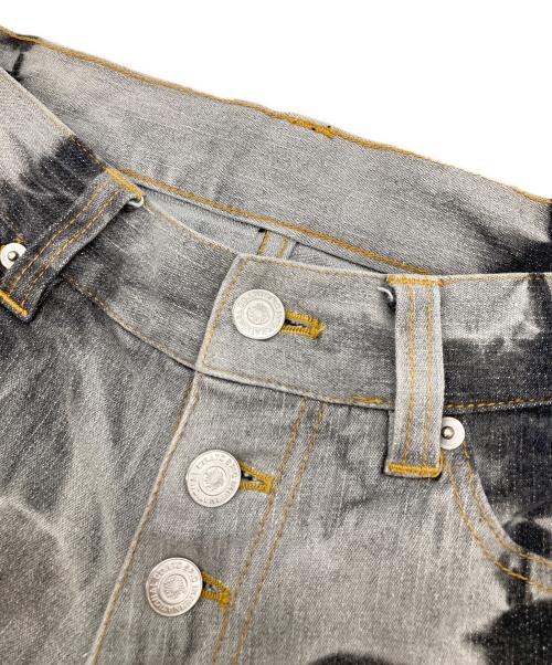 TORNADO MART（トルネードマート）TORNADO MART (トルネードマート) タイダイブーツカットデニムパンツ インディゴ サイズ:Sの古着・服飾アイテム