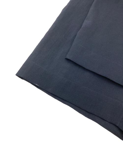 NO CONTROL AIR（ノーコントロールエアー）NO CONTROL AIR (ノーコントロールエアー) 強撚ポリエステル・ストレッチポプリンカーゴパンツ ブラック サイズ:Mの古着・服飾アイテム