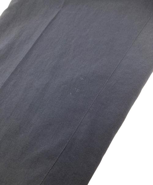 NO CONTROL AIR（ノーコントロールエアー）NO CONTROL AIR (ノーコントロールエアー) 強撚ポリエステル・ストレッチポプリンカーゴパンツ ブラック サイズ:Mの古着・服飾アイテム