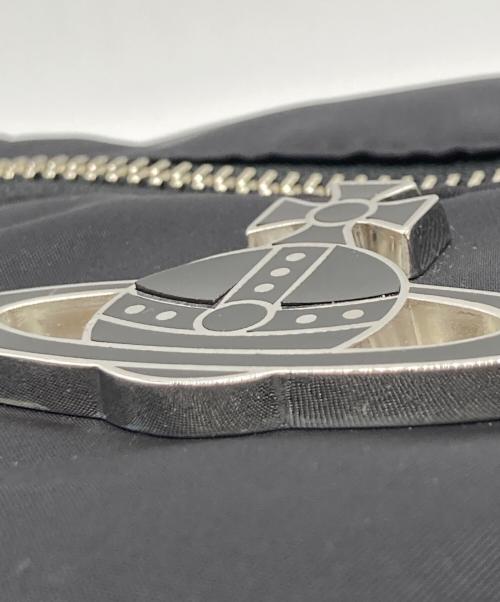 Vivienne Westwood（ヴィヴィアンウエストウッド）Vivienne Westwood (ヴィヴィアンウエストウッド) オーブナイロンショルダーバッグ ブラック サイズ:-の古着・服飾アイテム