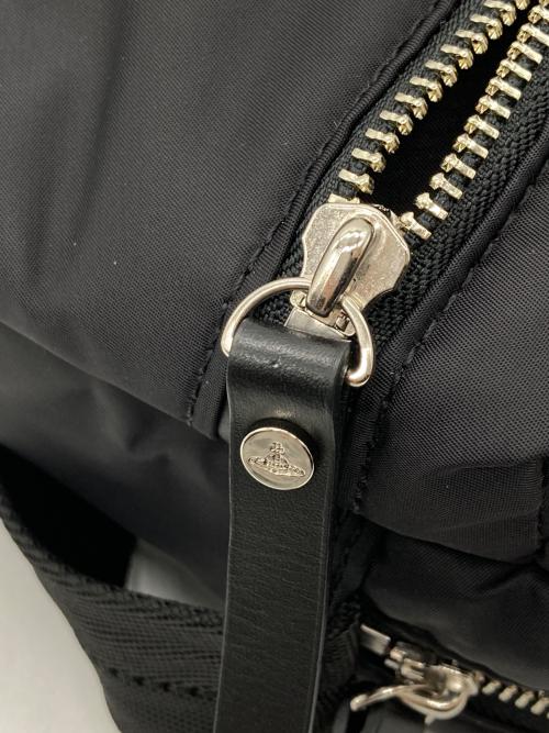 Vivienne Westwood（ヴィヴィアンウエストウッド）Vivienne Westwood (ヴィヴィアンウエストウッド) オーブナイロンショルダーバッグ ブラック サイズ:-の古着・服飾アイテム