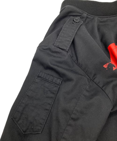 Hysteric Glamour（ヒステリックグラマー）Hysteric Glamour (ヒステリックグラマー) フライトジャケット ブラック サイズ:Mの古着・服飾アイテム