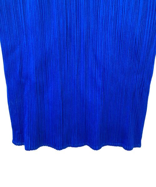 PLEATS PLEASE（プリーツプリーズ）PLEATS PLEASE (プリーツプリーズ) ノースリーブプリーツワンピース ブルー サイズ:1の古着・服飾アイテム