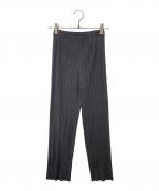 PLEATS PLEASEプリーツプリーズ）の古着「プリーツパンツ」｜グレー