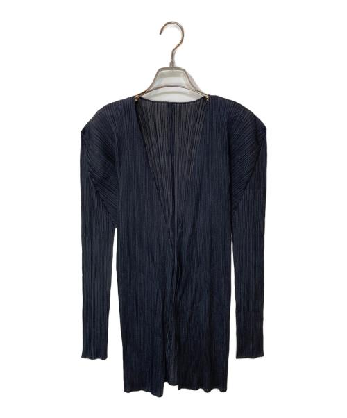 PLEATS PLEASE（プリーツプリーズ）PLEATS PLEASE (プリーツプリーズ) 長袖プリーツシャツ ブラック サイズ:3の古着・服飾アイテム