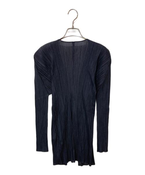 PLEATS PLEASE（プリーツプリーズ）PLEATS PLEASE (プリーツプリーズ) 長袖プリーツシャツ ブラック サイズ:3の古着・服飾アイテム