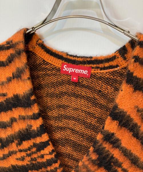 SUPREME（シュプリーム）SUPREME (シュプリーム) 20FW Brushed Mohair Cardigan オレンジ サイズ:Mの古着・服飾アイテム