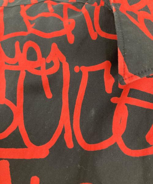 COMME des GARCONS SHIRT（コムデギャルソンシャツ）COMME des GARCONS SHIRT (コムデギャルソンシャツ) SUPREME (シュプリーム) Graphic Shirt ブラック×レッド サイズ:Ｌの古着・服飾アイテム