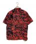 COMME des GARCONS SHIRT (コムデギャルソンシャツ) SUPREME (シュプリーム) Graphic Shirt ブラック×レッド サイズ:Ｌ：15000円