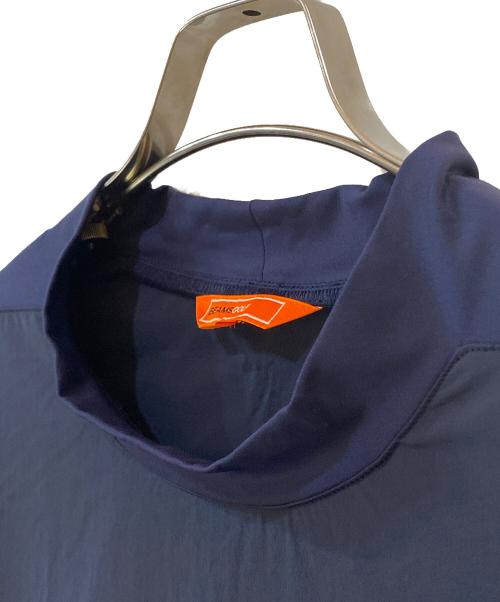 BEAMS GOLF（ビームスゴルフ）BEAMS GOLF (ビームスゴルフ) メンフィスロゴハイネックシャツ ネイビー サイズ:Lの古着・服飾アイテム