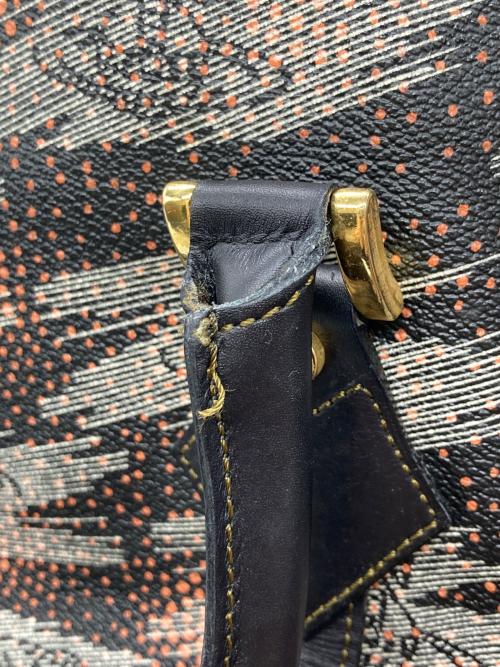 Vivienne Westwood（ヴィヴィアンウエストウッド）Vivienne Westwood (ヴィヴィアンウエストウッド) オーブグラフィック ボストンバッグ ブラック サイズ:-の古着・服飾アイテム