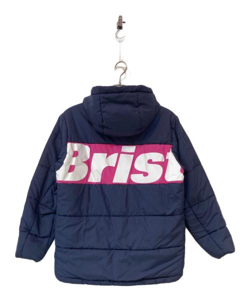 F.C.R.B.（エフシーレアルブリストル）F.C.R.B. (エフシーレアルブリストル) REVERSIBLE PADDED JACKET/リバーシブルパデッドジャケット ベージュ×ネイビー サイズ:Mの古着・服飾アイテム