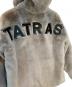 中古・古着 TATRAS (タトラス) ORJAN バックロゴ ボアファー フード ブルゾン グレー サイズ:04 未使用品：40000円