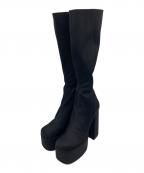 darichダーリッチ）の古着「ウルトラストレッチロングブーツ」｜ブラック