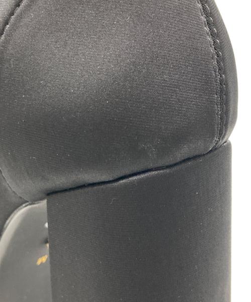 darich（ダーリッチ）Darich (ダーリッチ) ウルトラストレッチロングブーツ ブラック サイズ:Mの古着・服飾アイテム