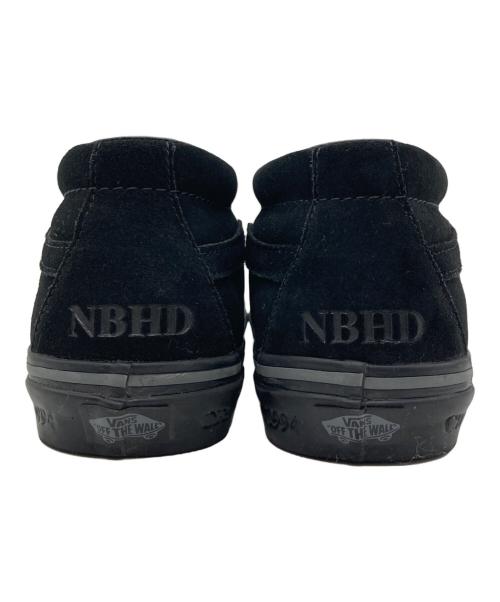 VANS（ヴァンズ）VANS (バンズ) NEIGHBORHOOD (ネイバーフッド) SK8-MID 83 DX BLACK ミッドカットスニーカー BLACK サイズ:US9.5の古着・服飾アイテム
