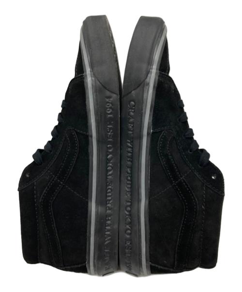 VANS（ヴァンズ）VANS (バンズ) NEIGHBORHOOD (ネイバーフッド) SK8-MID 83 DX BLACK ミッドカットスニーカー BLACK サイズ:US9.5の古着・服飾アイテム