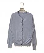 EVERYDAY I LIKE.エヴリデイ アイ ライク）の古着「EVERYDAY クルーネックカーディガン」｜ブルー
