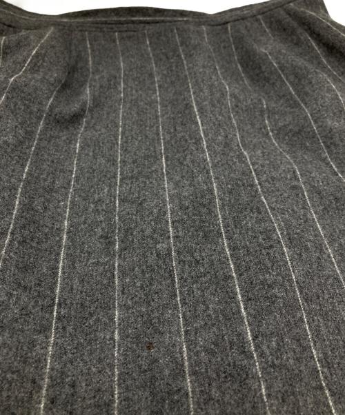 Yves Saint Laurent（イヴサンローラン）Yves Saint Laurent (イヴサンローラン) ウール スカートスーツ グレー サイズ:38の古着・服飾アイテム