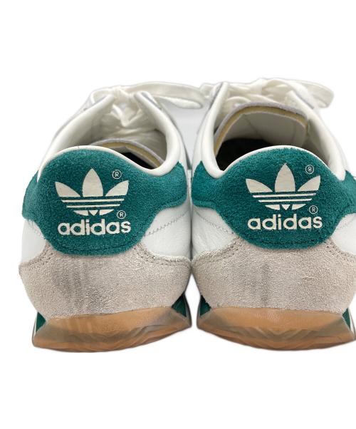 adidas（アディダス）adidas (アディダス) COUNTRY JAPAN/カントリージャパン BYローカットスニーカー CWHITECGREEN サイズ:24㎝の古着・服飾アイテム