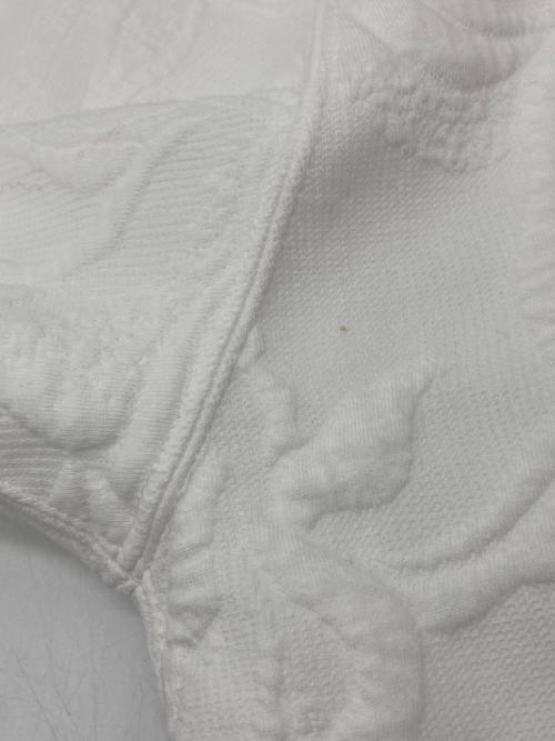 UNITED ARROWS（ユナイテッドアローズ）UNITED ARROWS (ユナイテッドアローズ) フラワー ジャカード ロングスリーブ スウェット ホワイト サイズ:-の古着・服飾アイテム