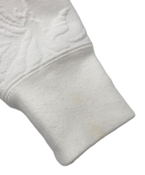 UNITED ARROWS（ユナイテッドアローズ）UNITED ARROWS (ユナイテッドアローズ) フラワー ジャカード ロングスリーブ スウェット ホワイト サイズ:-の古着・服飾アイテム