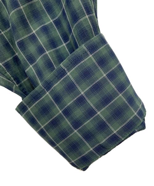 Spick and Span（スピック＆スパン）Spick and Span (スピックアンドスパン) コットンボイルチェックシャツ グリーン サイズ:-の古着・服飾アイテム