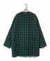 allureville（アルアバイル）の古着「ジオリカチェックジップブルゾン」｜グリーン