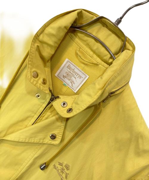 Burberry's（バーバリー）Burberry's (バーバリーズ) ドローストリングコート イエロー サイズ:9の古着・服飾アイテム